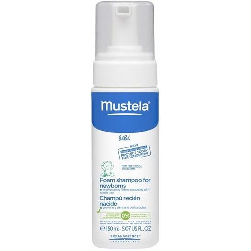 Mustela пенка-шампунь для новорожденных 150мл Mustela пенка-шампунь для новорожденных 150мл