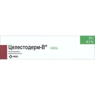 Целестодерм-В мазь 30г Целестодерм-В мазь 30г